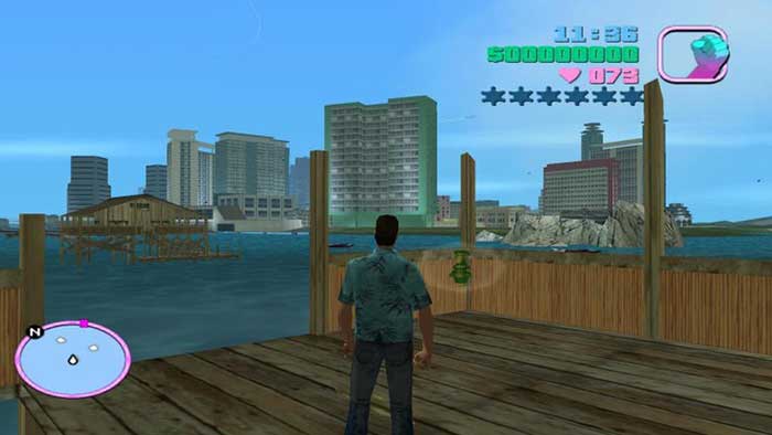 Hình ảnh gói ẩn trong GTA Vice City