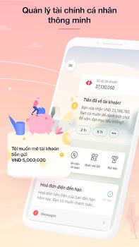 Ứng dụng Techcombank Mobile cho Android 