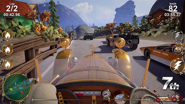 Flåklypa Grand Prix là game hành động kết hợp đua xe vui nhộn