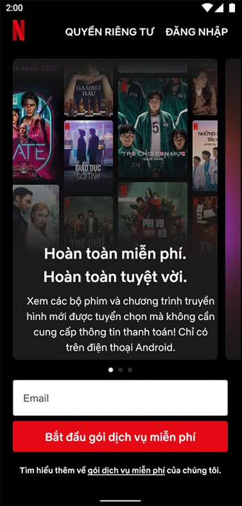 Cach xem Netflix mien phi tren Android 3*318539