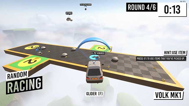 Random Racing là game đua xe vui nhộn với cơ chế vật lý độc đáo