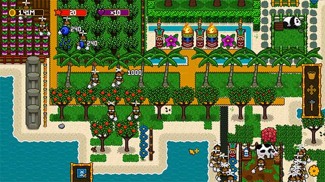 The Islander là game xây dựng kết hợp nông trại đồ họa cổ điển