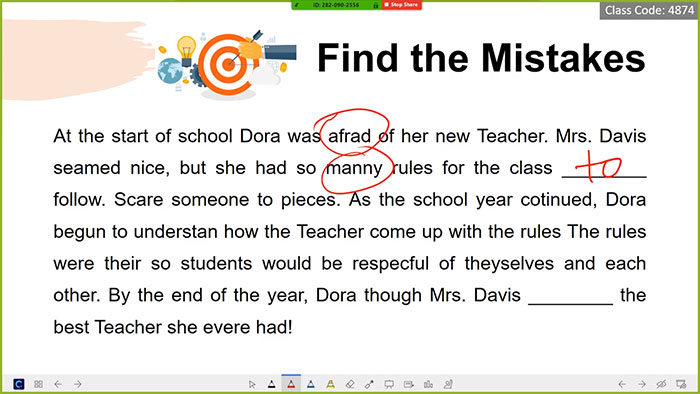 Chú thích trực tiếp trên các trang trình bày giúp học sinh dễ dàng theo dõi bài giảng