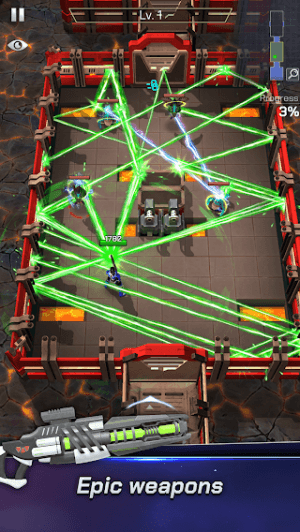 Chơi với các vũ khí mạnh mẽ