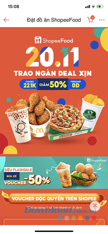 Tải ShopeeFood