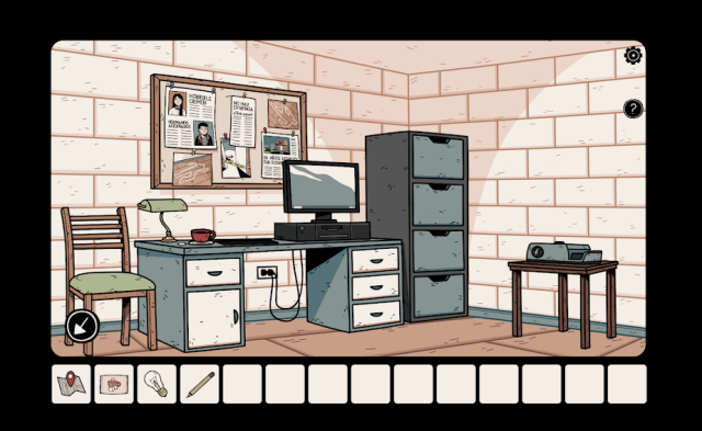 Ghost Case được xây dựng theo lối giải đố point and click thú vị