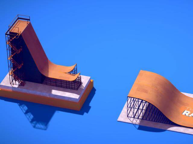 Nhiều địa hình trượt ván độc đáo