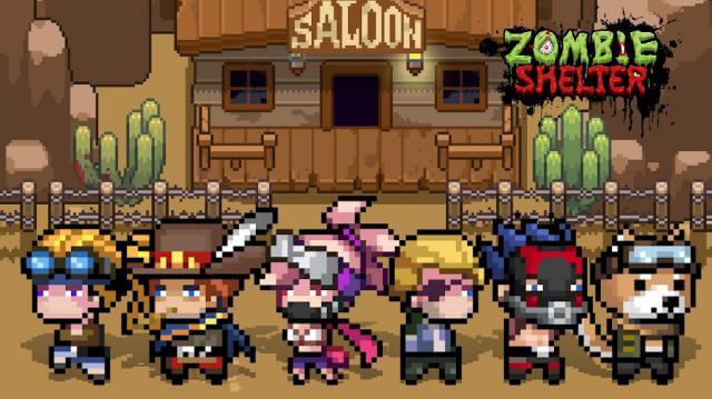 6 anh hùng độc đáo cho bạn lựa chọn để bắt đầu cuộc chiến trong game Zombie Shelter