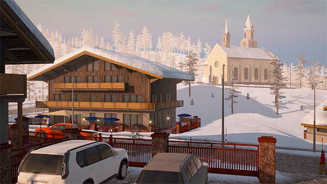 Quản lý một khu trượt tuyết tuyệt đẹp trong game Alpine