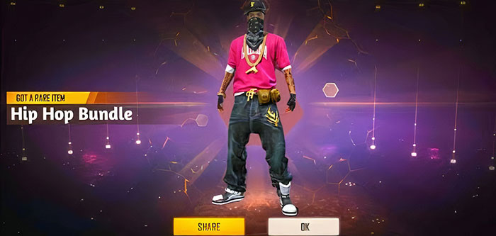 Bộ đồ Hip Hop là một trong những gói được game thủ Free Fire yêu thích