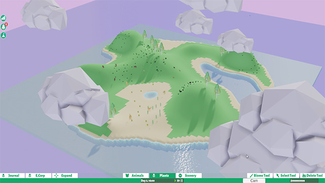 Xây dựng hòn đảo xanh phục vụ cho du lịch và phát triển trong game Eco Planet