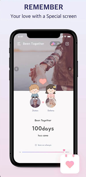 Giao diện của Been Together