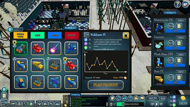 Smart Factory Tycoon mô phỏng quá trình sản xuất robot từ A-Z