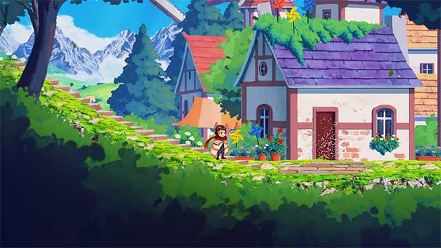 Talewind là game phiêu lưu có đồ họa dễ thương và đầy màu sắc