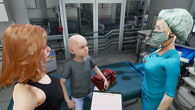 Tương tác với các bệnh nhân khác nhau trong Epidemic game