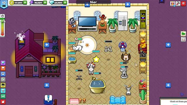 Mỗi pet có một cá tính riêng ảnh hưởng đến quá trình chơi game