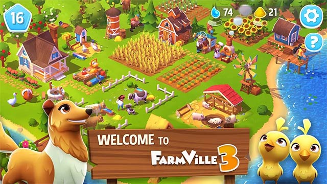 Phát triển nông trại động vật trong FarmVille 3 for PC