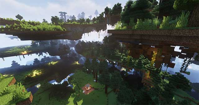 Ultra Amplified Dimension Mod sẽ mở rộng các chiều không gian trong Minecaft