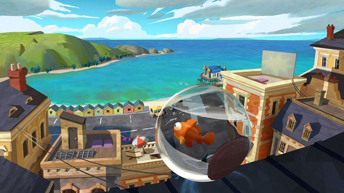 Các vật dụng đựng nước đóng vai trò quan trọng trong I Am Fish