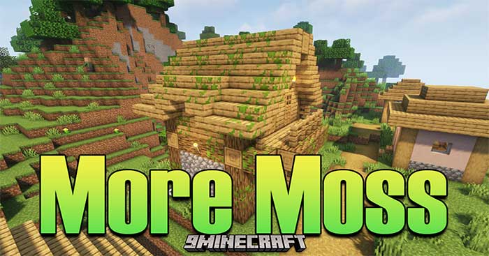 More Moss Mod 1.16.5 cho phép dây leo và rêu phát triển khắp nơi trong Minecraft