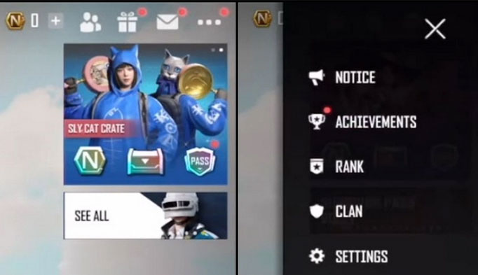 Sao chép ID game PUBG New State