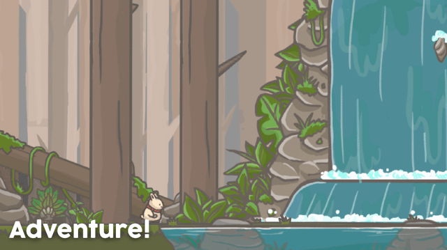 Phiêu lưu cùng chú thỏ nhỏ ở nhiều địa điểm khác nhau trong game Tsuki Adventure