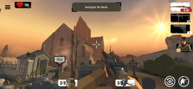 Tham gia cuộc chiến tranh thế giới thứ 2 khốc liệt trong game World War Polygon