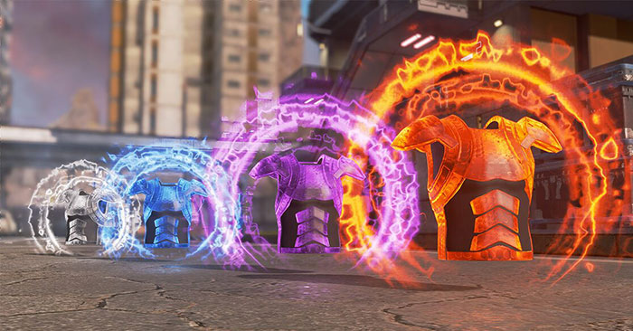 Áo giáp là vật phẩm quan trọng để bảo vệ nhân vật