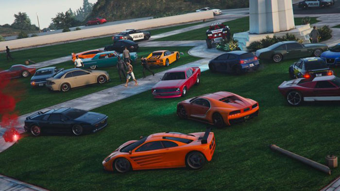 Người chơi cần đi tới Car Meet để nâng cấp tính năng của phương tiện