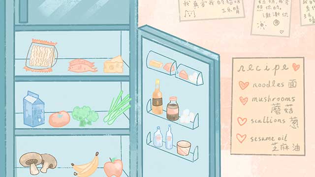 Thu thập các nguyên liệu từ tổ tiên để nấu ăn