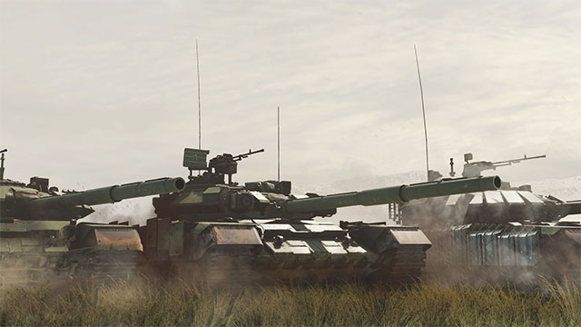 Broken Arrow game cung cấp nhiều loại vũ khí, phương tiện công nghệ cao