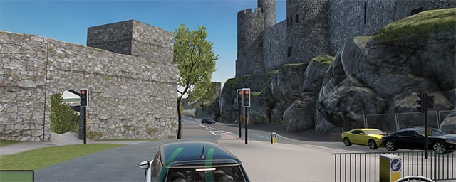 Virtual Driving School mô phỏng tình hình giao thông thực tế