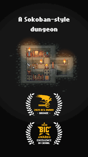 Dungeon and Puzzles là một game chinh phục hầm ngục phong cách Sokoban