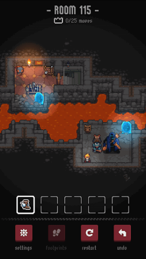 Dọn dẹp phòng chơi trước khi tiến lên một phòng khác