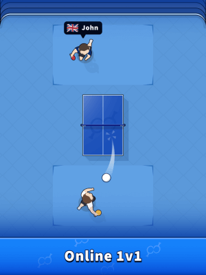 Pongfinity Duels cho bạn tham gia các trận đấu bóng bàn 1v1