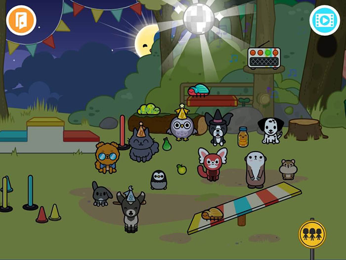 Trong công viên có một sàn nhảy bí mật