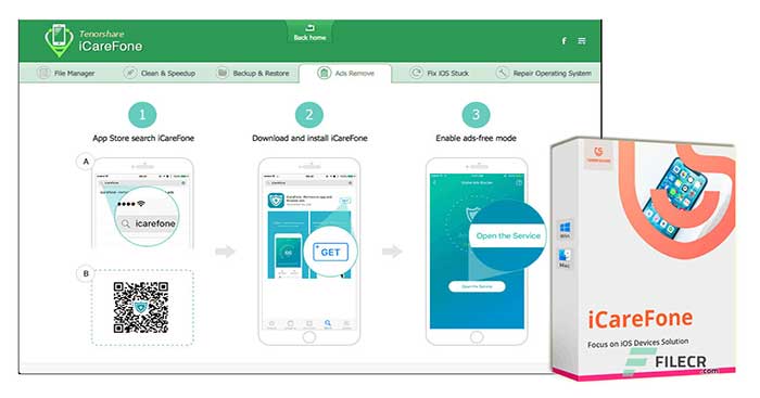 Tenorshare iCareFone là phần mềm hỗ trợ quản lý các thiết bị iOS trên PC