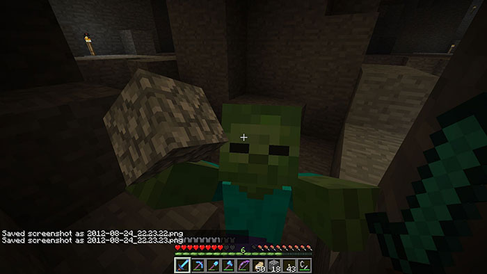 Khối đá cuội trong Minecraft