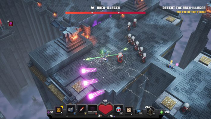 Arch-Illager là boss khó nhằn nhất trong Minecraft Dungeons