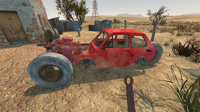 Kiếm những chiếc xe cũ và sửa chữa để sử dụng trong game The Wasteland Trucker