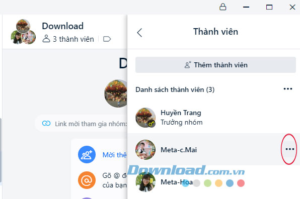 Đặt phó nhóm