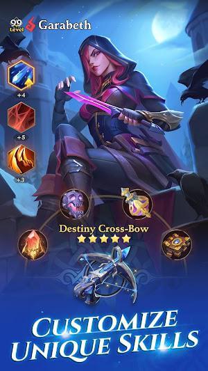 Tùy chỉnh các kỹ năng độc đáo