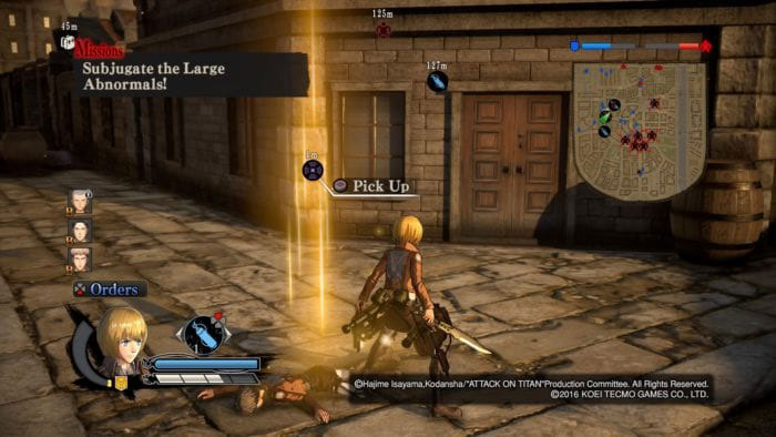 Tới gần những binh lính đã chết để thu thập vật phẩm