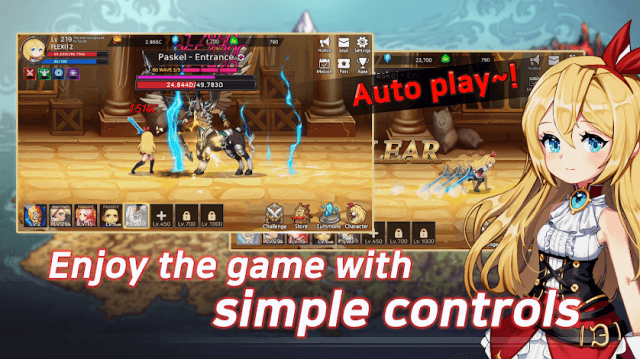 Thưởng thức game với điều khiển đơn giản