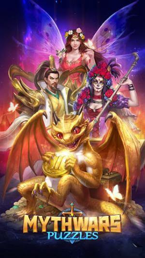Tham gia cuộc chiến cùng các vị thần trong game MythWars Puzzles 