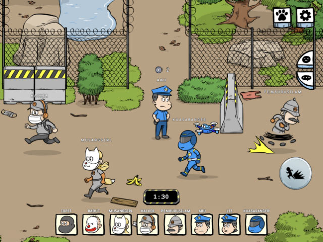 Nhiều power-up ngẫu nhiên giúp trò chơi thêm thú vị