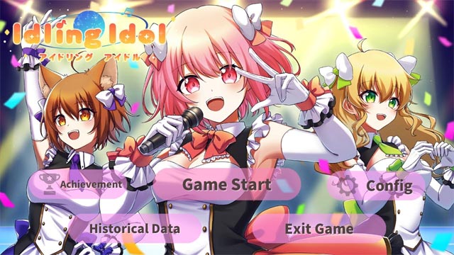 Idling Idol mô phỏng quá trình đào tạo 1 nhóm nhạc thần tượng mới