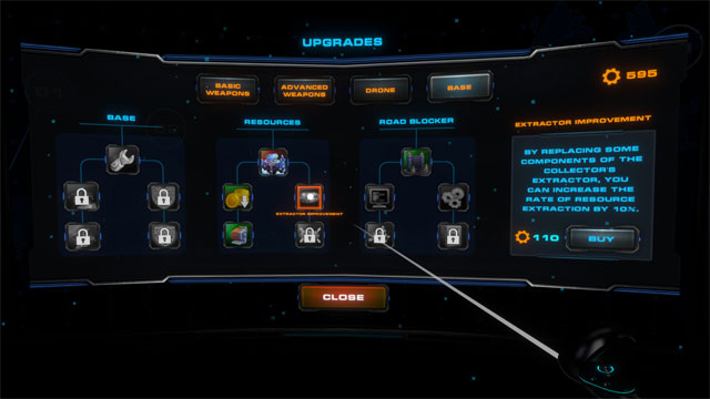 Liên tục nâng cấp tháp pháo, drone và vũ khí để chiếm ưu thế trước robot AI