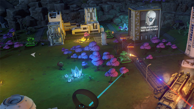 Iron Guard VR là game thủ thành kết hợp RTS và sinh tồn không gian đặc sắc