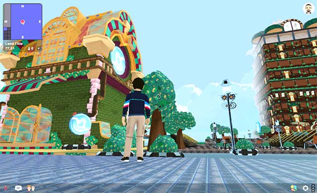 Bạn trải nghiệm metaverse của Decentraland thông qua các avatar